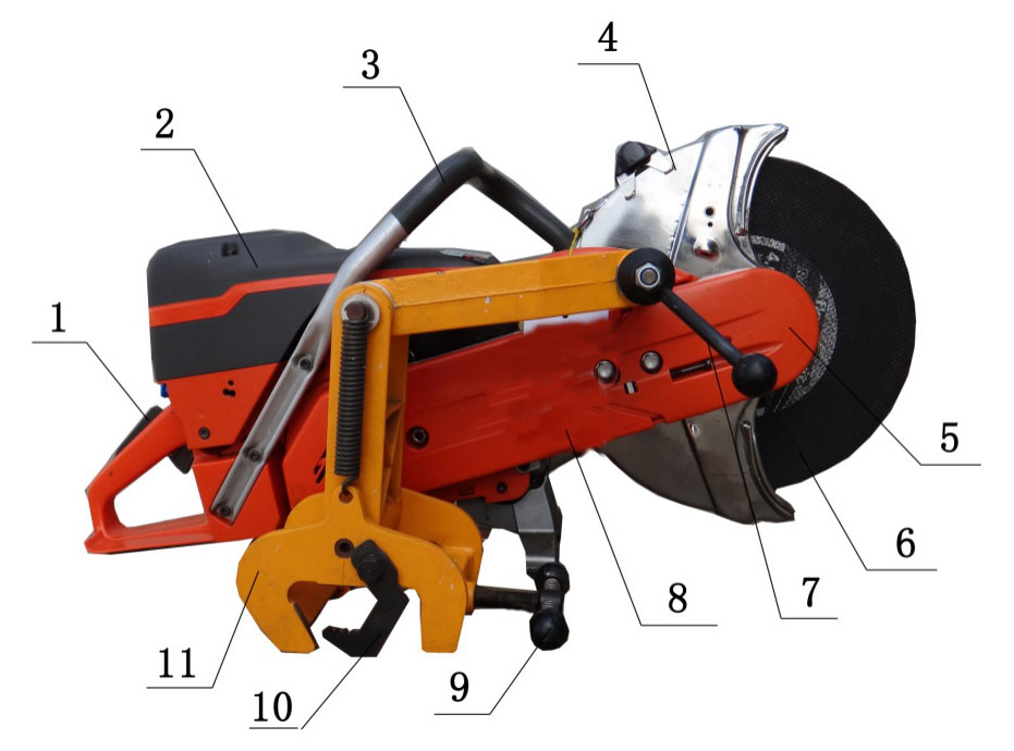 NQG—5.8型內燃切軌機